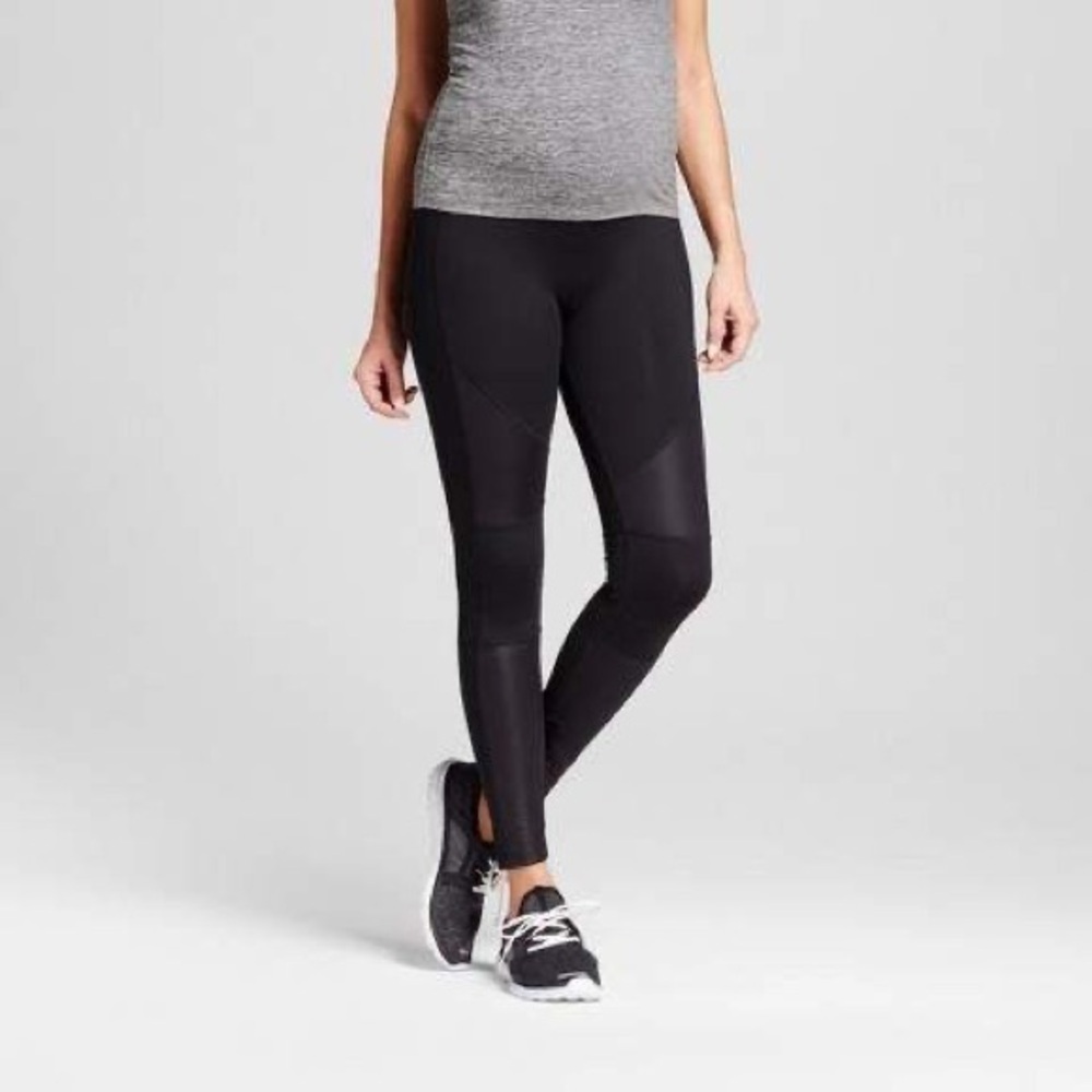 Isabel Maternity by Ingrid & Isabel Black Leggings